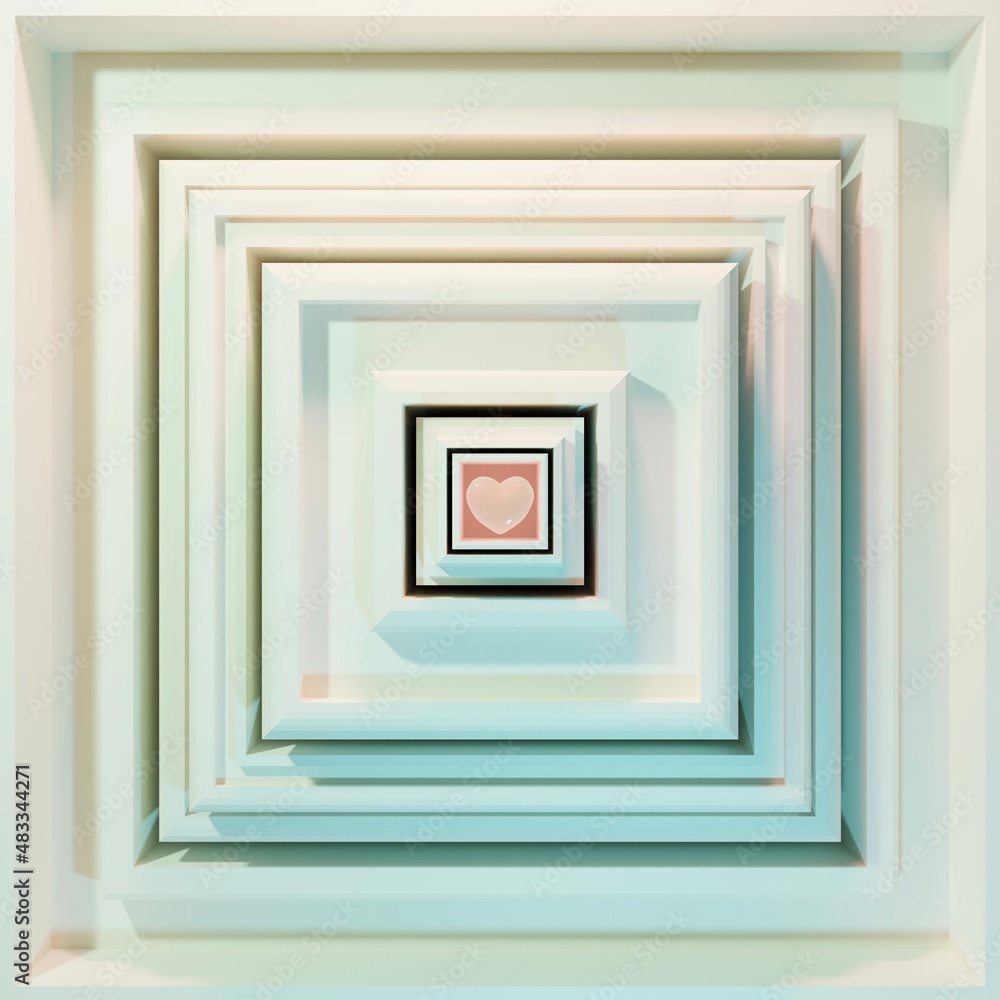 Love and romantic concept idea art. surreal painting. Conceptual 3d rendering illustration of a pink heart . Valantine background. Love and romantic concept idea art. surreal painting. Conceptual 3d rendering illustration of a pink heart . Valantine background.