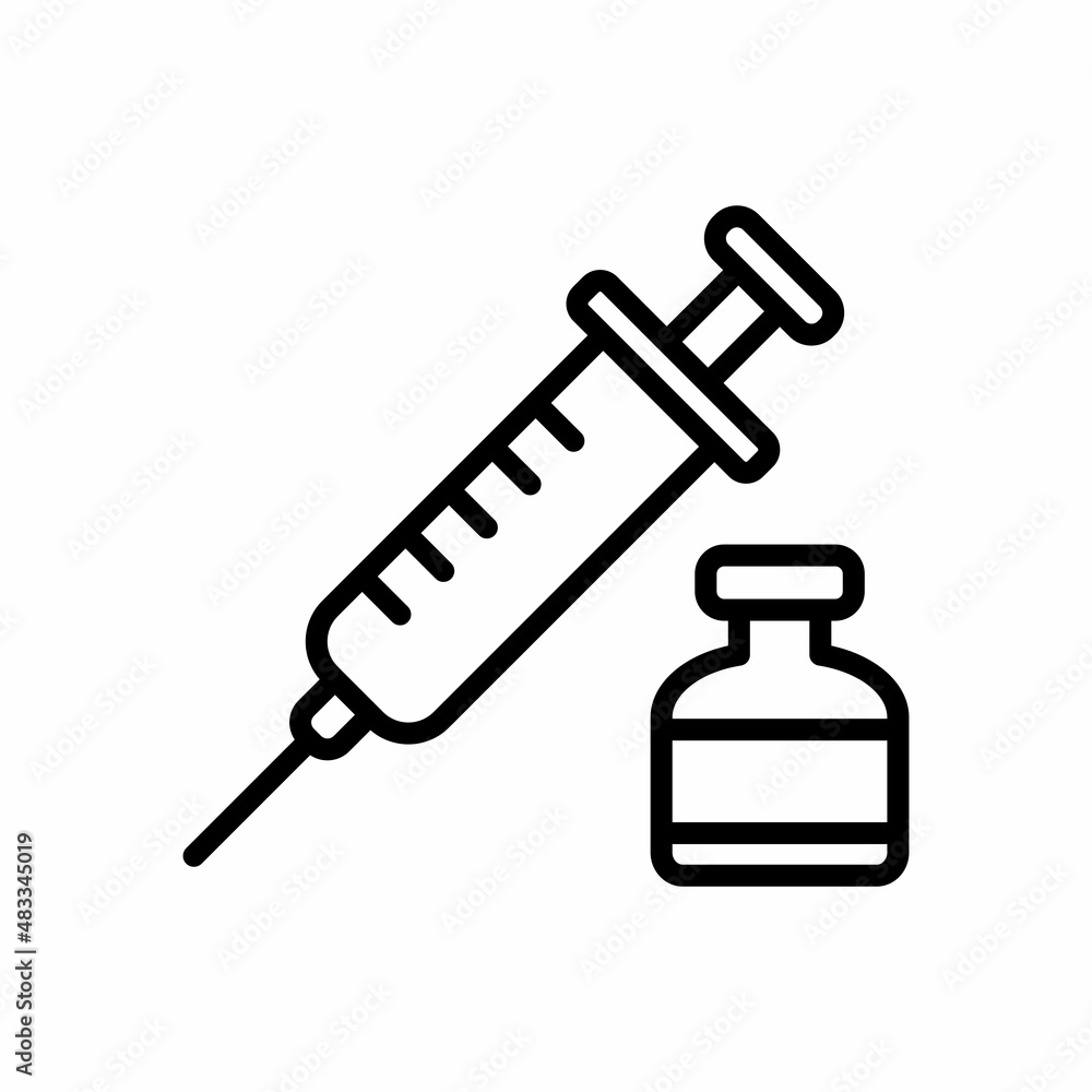 Vaccine Icon Design Vector Logo Template Illustration Sign And Symbol Vaccine Icon Design Vector Logo Template Illustration Sign And Symbol