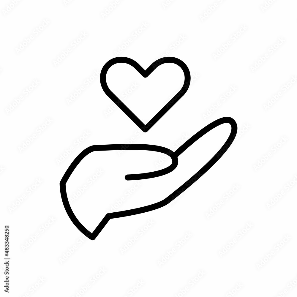 Donation Icon Design Vector Logo Template Illustration Sign And Symbol Donation Icon Design Vector Logo Template Illustration Sign And Symbol