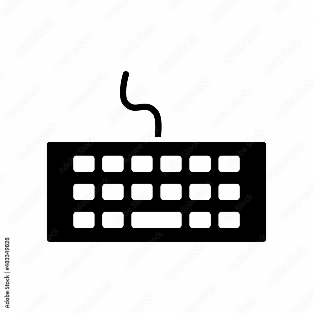 Keyboard Icon Design Vector Logo Template Illustration Sign And Symbol Keyboard Icon Design Vector Logo Template Illustration Sign And Symbol