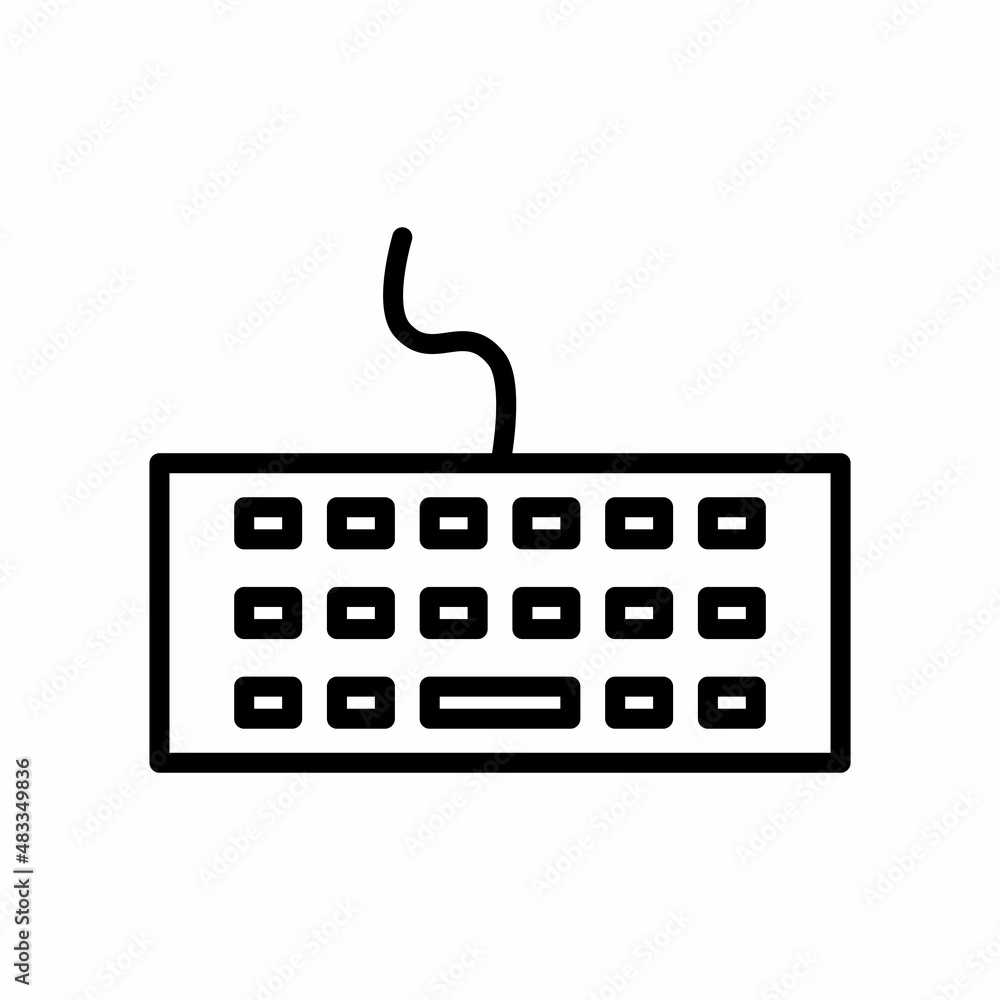 Keyboard Icon Design Vector Logo Template Illustration Sign And Symbol Keyboard Icon Design Vector Logo Template Illustration Sign And Symbol