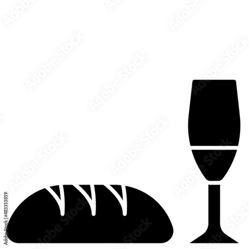 communion solid icon