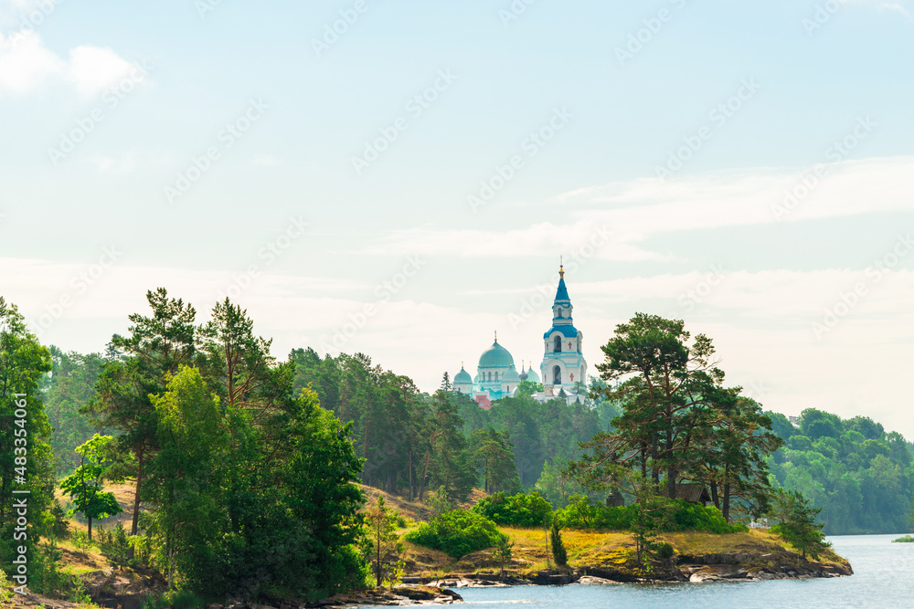 Spaso-Preobrazhensky Monastery, Valaam island, Karelia.Valaam Monastery of Karelia in Russia
