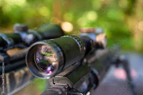 Wallpaper Mural optically attachment on the sniper rifle Torontodigital.ca