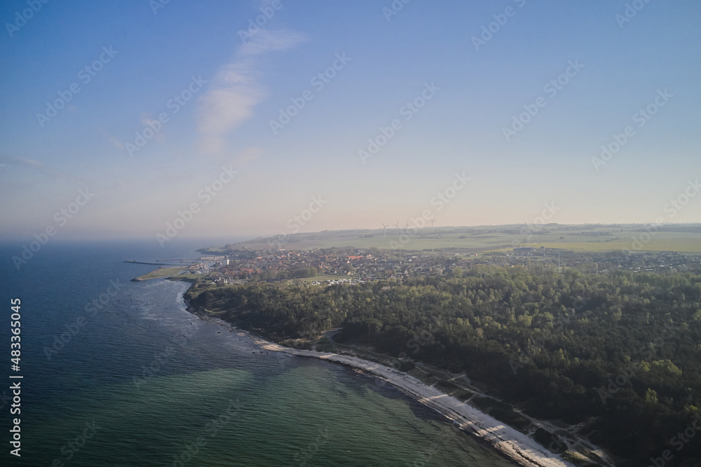 Fototapeta premium landscape of amazing danish city