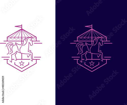 logo design for a carousel manufacturing company