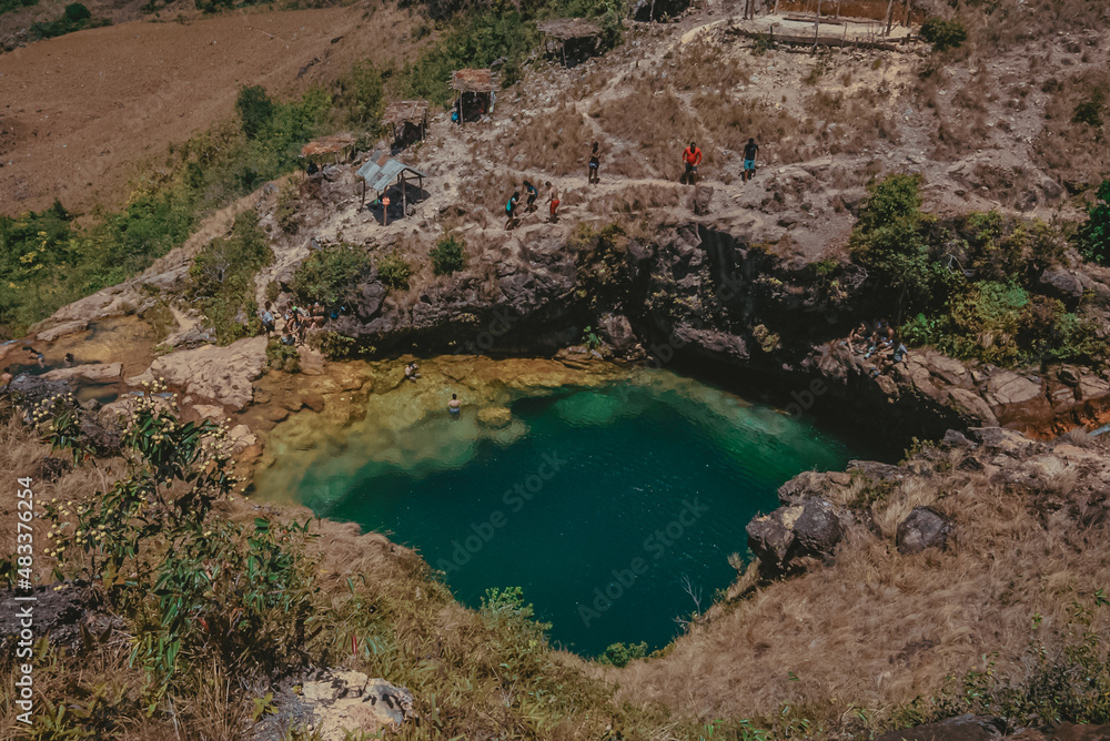 Chorro la silampa ubicado en calobre en Veraguas panamá 