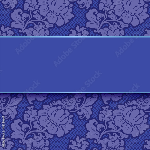 Lace background-template, ornamental fabric, very peri floral pattern