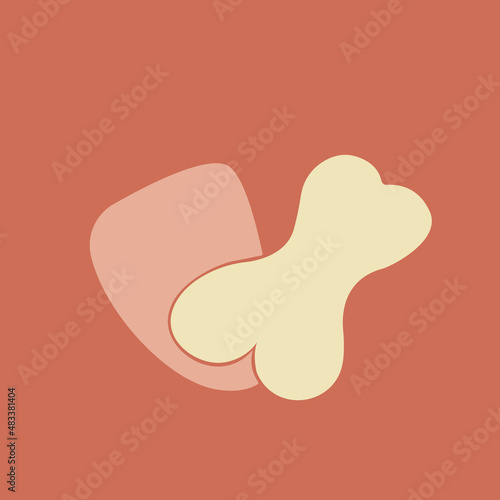 Vector illustration of a man and a woman. An idea for postcards, invitations and decoration.