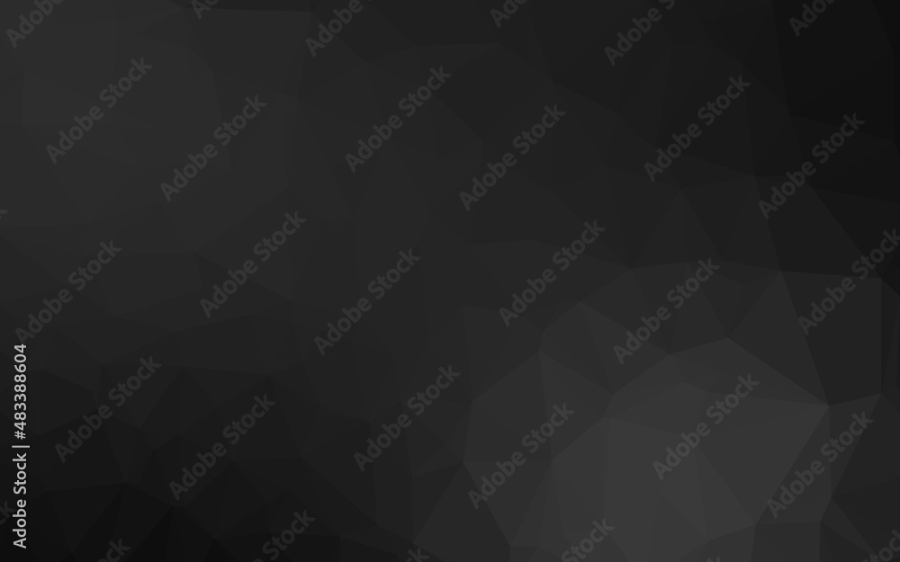 Dark Silver, Gray vector blurry triangle texture. Dark Silver, Gray vector blurry triangle texture.