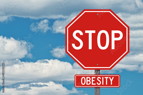 Stop Obesity Sign