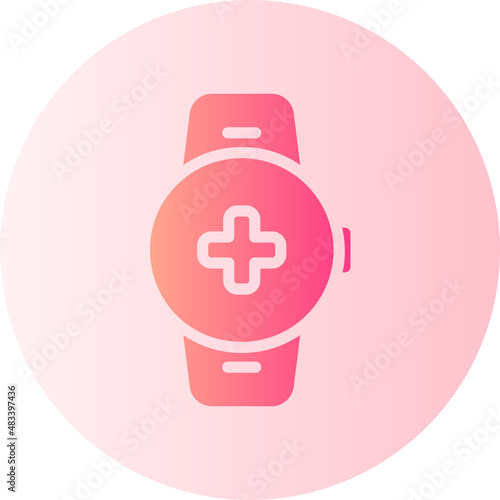 smartwatch app gradient icon