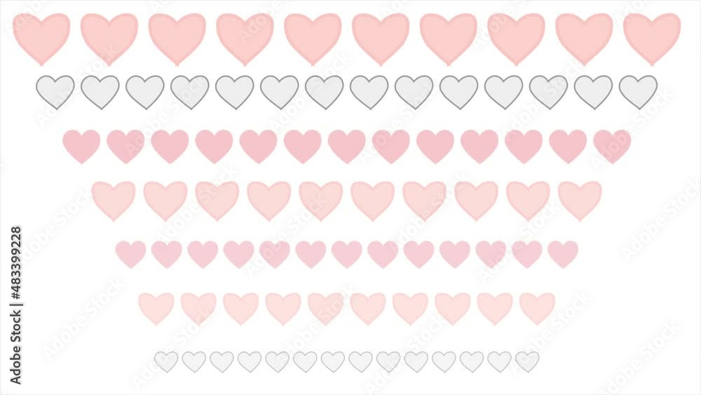 Animated video background of pink and grey hand drawn in straight lines. Each line appears small and grows bigger. Valentine's day, Mother's day, hearts background. Happy, copy space. Animated video background of pink and grey hand drawn in straight lines. Each line appears small and grows bigger. Valentine's day, Mother's day, hearts background. Happy, copy space.