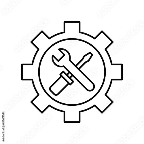 Repair Tools Isolated Vector icon which can easily modify or edit  