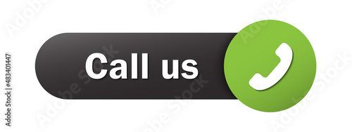CALL US black and green vector web button
