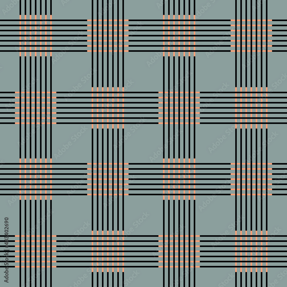 Seamless geometric pattern with interlaced lines Seamless geometric pattern with interlaced lines