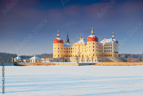 Schloss Moritzburg bei Dresden, Deutschland