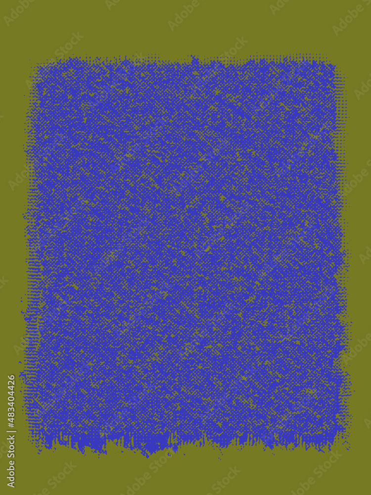 Obraz premium Abstract halftone grunge border background image.