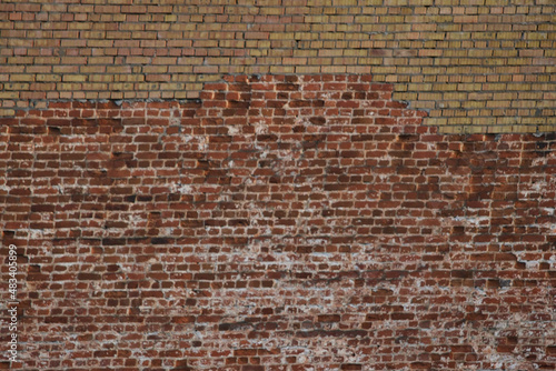 Connection of old and new brickwork