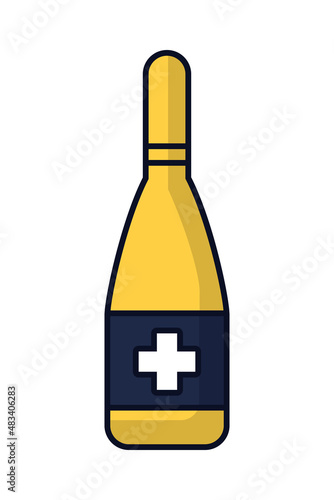 medical ointment bottle