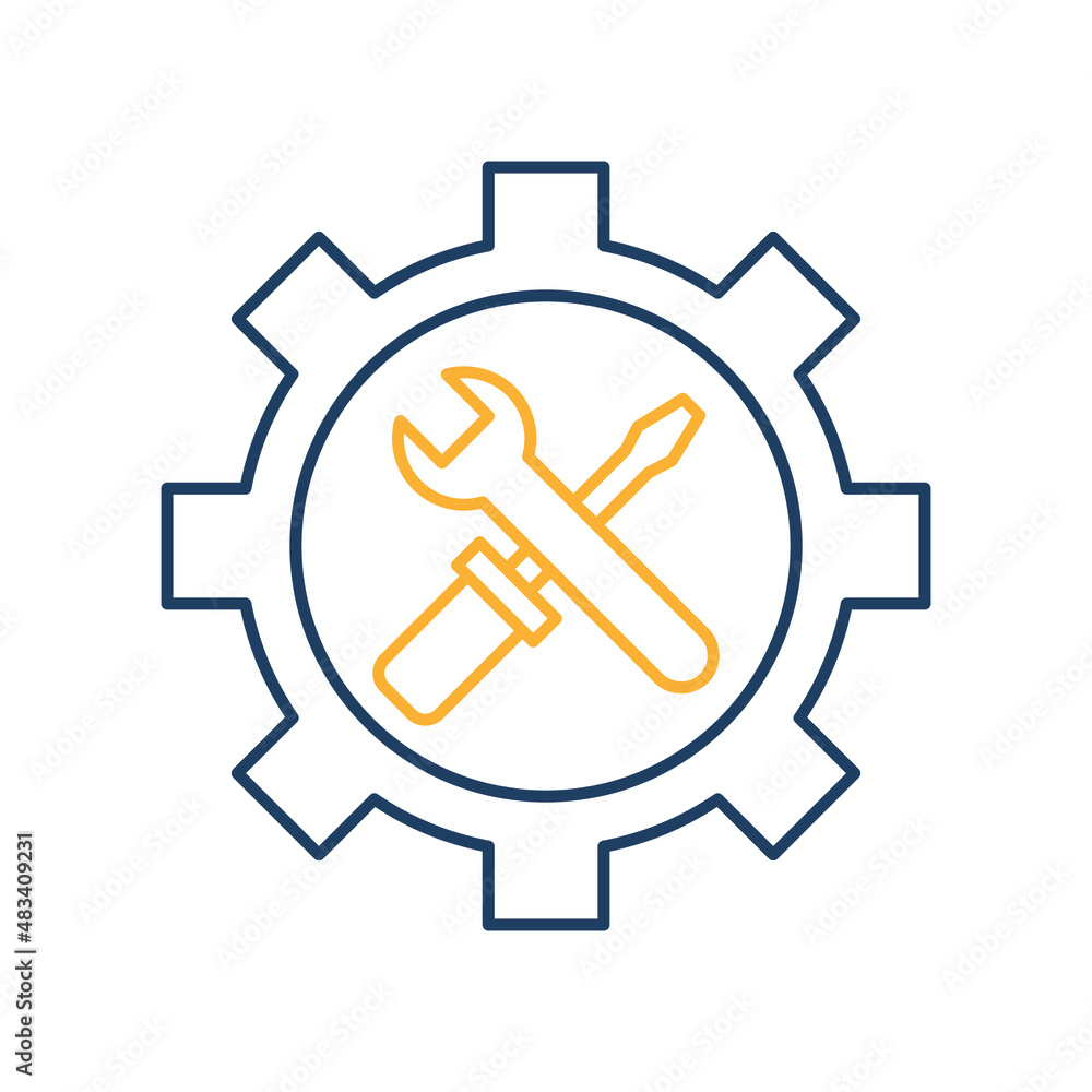 Repair Tools Isolated Vector icon which can easily modify or edit

