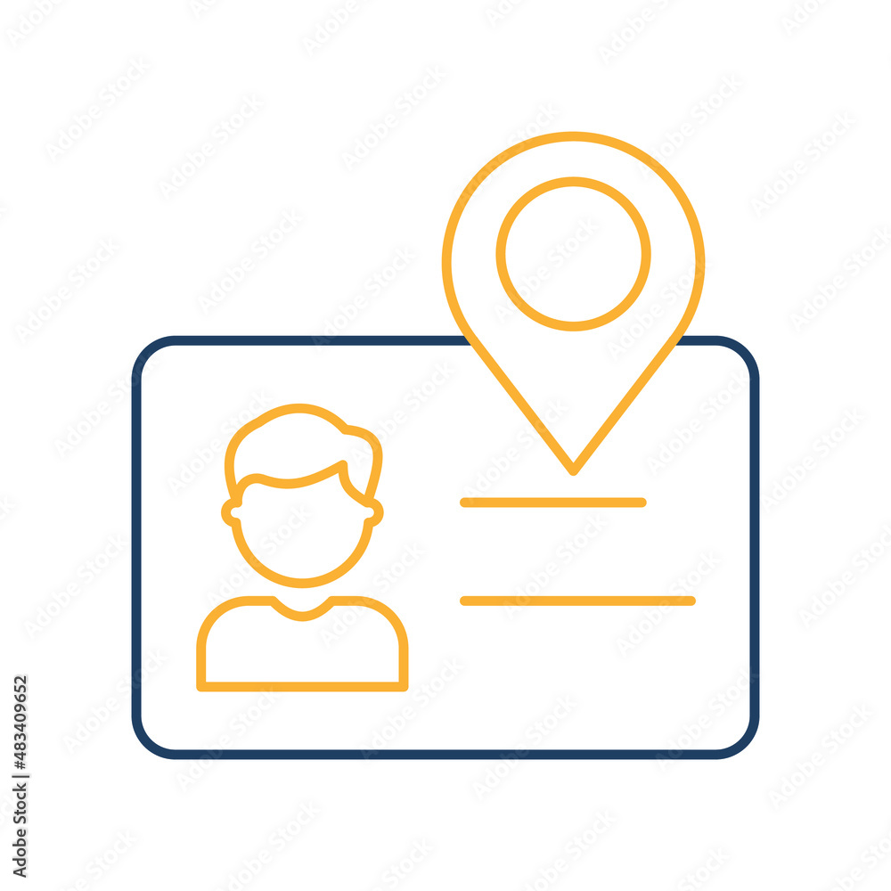 Visiting Card Isolated Vector icon which can easily modify or edit
Visiting Card Isolated Vector icon which can easily modify or edit