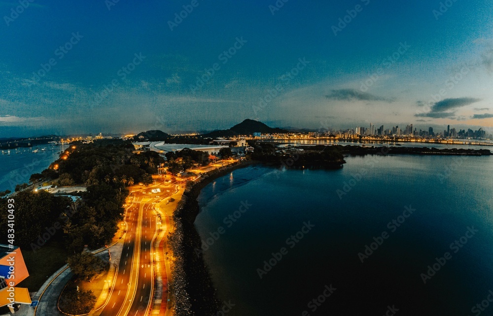 Fotos de drones de Amaneceres de panamá
