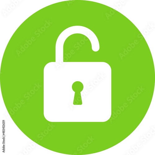 Lock vector icon. Security symbol. Lock web button design. Security system. Vector isolated lock icon.