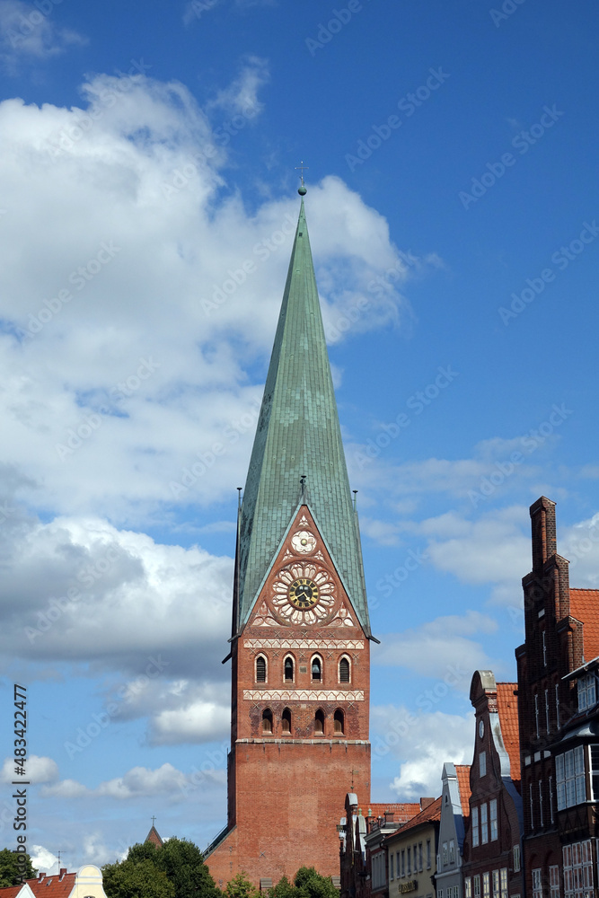 Turm der Johanniskirche in Lüneburg
