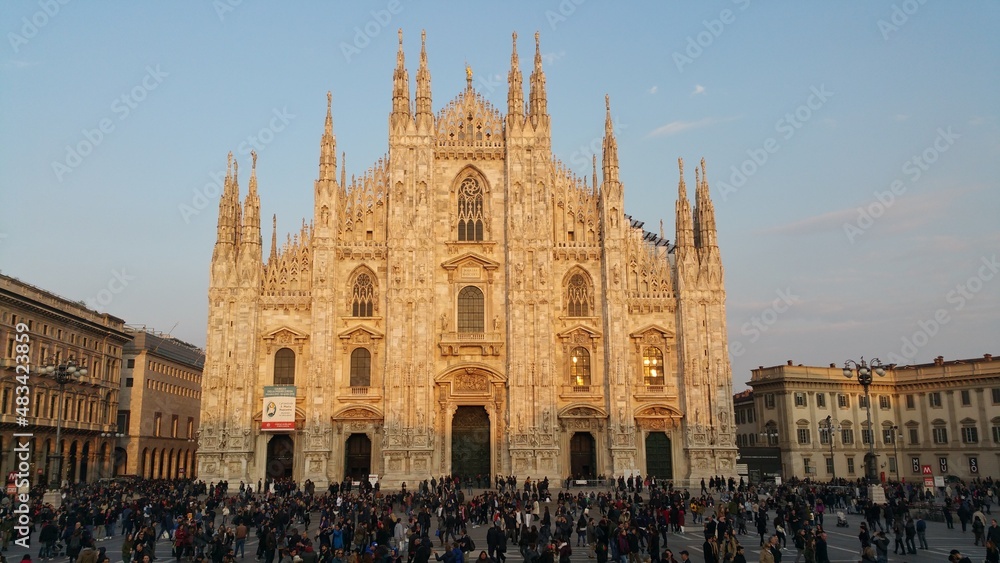 Naklejka premium Milan Duomo