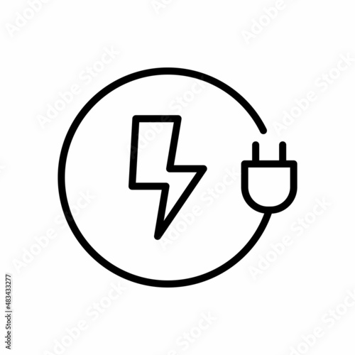 Electric, Battery Charge Icon Design Vector Logo Template Illustration Sign And Symbol