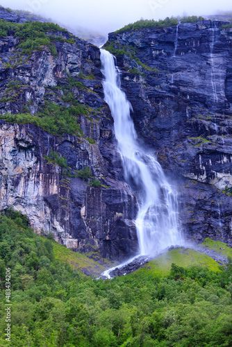 waterfall in norway