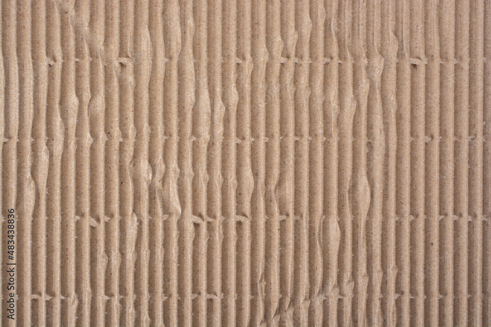 Texture of torn corrugated paper. Texture of torn corrugated paper.
