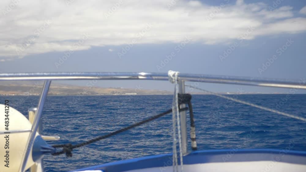 Sailing ship breaks waves in slow motion 180fps Sailing ship breaks waves in slow motion 180fps