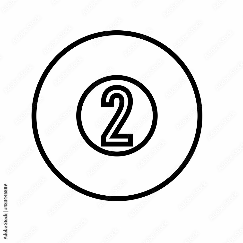 Billiard Ball Line Icon Design Vector Logo Template Illustration Sign And Symbol Billiard Ball Line Icon Design Vector Logo Template Illustration Sign And Symbol