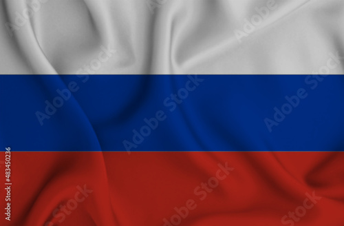 Free Download 3D illustration of the flag of Russia waving in the wind. - GFXLoad