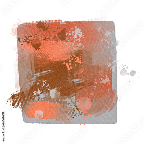 Ink doodle paint brush strokesInk doodle paint brush strokes  pattern. Hand drawn curved rough grunge modern design template.  Chaotic blob scribbles decorative texture. 