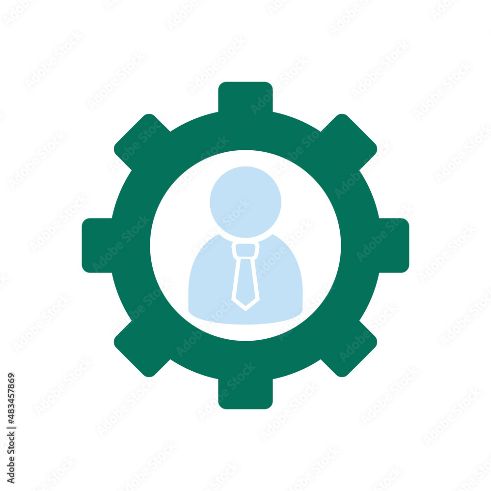 management icon, business concept vector management icon, business concept vector