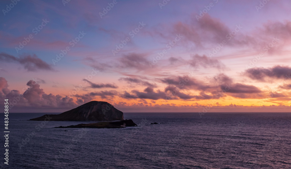 Islands at sunrise