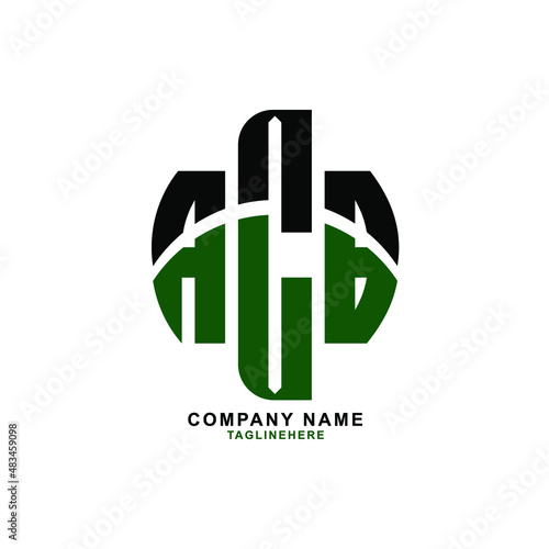 AAA letter design. AAA letter logo design with white background. AAA creative letter logo with two colors.
