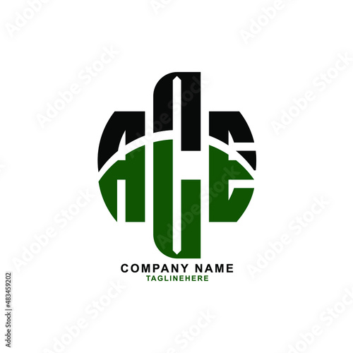 AAA letter design. AAA letter logo design with white background. AAA creative letter logo with two colors.
