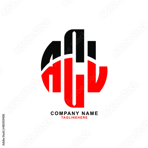 AAA letter design. AAA letter logo design with white background. AAA creative letter logo with two colors.

