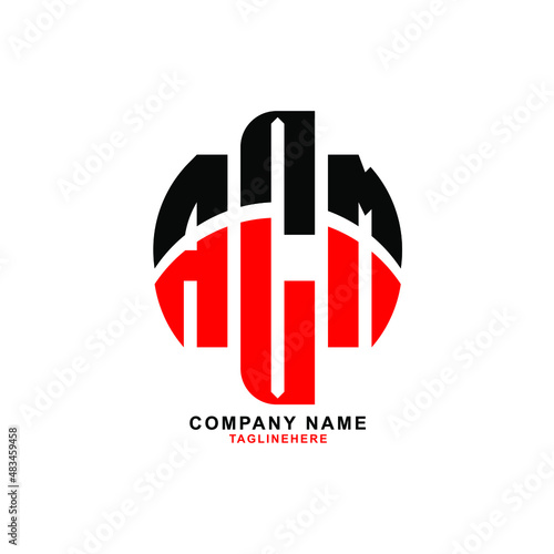 AAA letter design. AAA letter logo design with white background. AAA creative letter logo with two colors.
