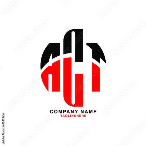 AAA letter design. AAA letter logo design with white background. AAA creative letter logo with two colors.
