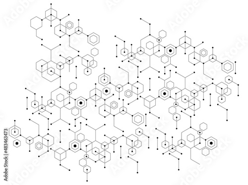 molecole, connessione, fisica, chimica, graphene, grafene, materiali di ultima generazione