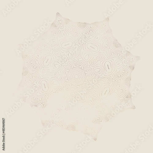 decorative circle border isolated vector illustration