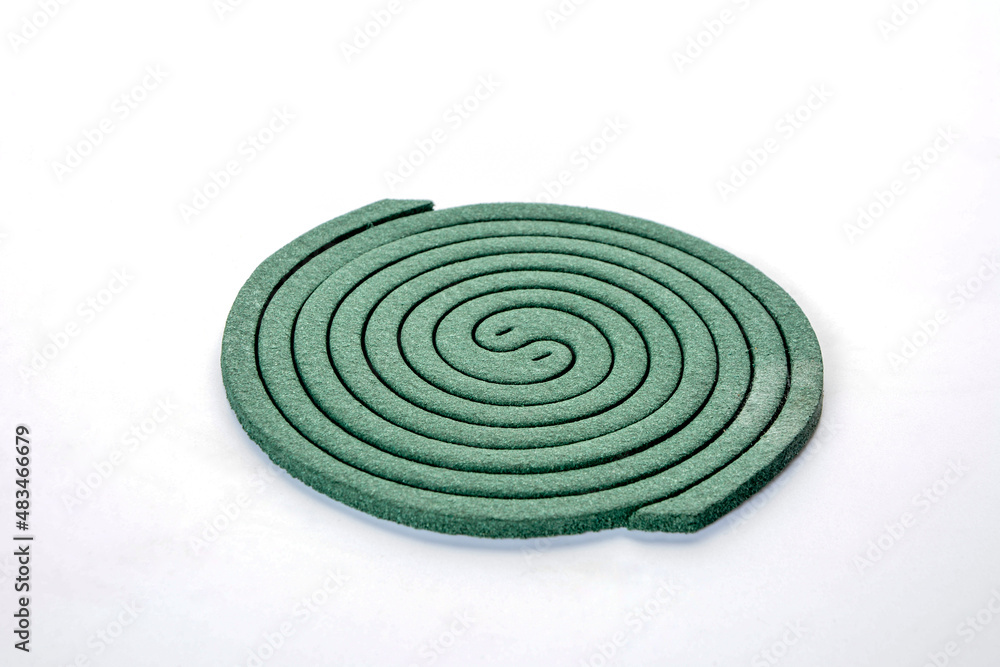 Smoking aromatic spiral fighting mosquitoes and midges Smoking aromatic spiral fighting mosquitoes and midges