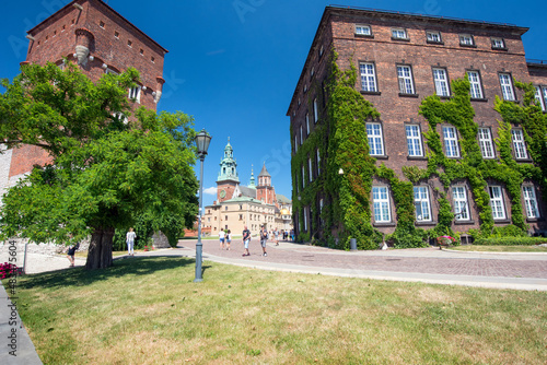 KRAKOW. POLAND. Wawel Castle in central Krak?w