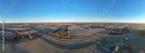Photography Panorama over Paris Pike Kentucky