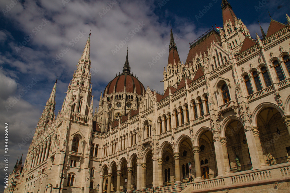 the building of the Hungarian Parliamentarian an architectural monument